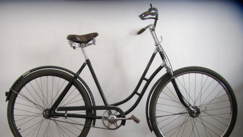 Styria Luxus 1936 nachher - Styria Luxus Damenrad überarbeitet